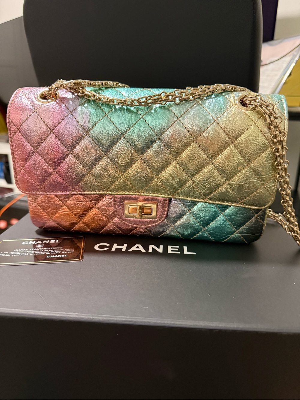 Chanel Rainbow Mini 2.55 Reissue Flap